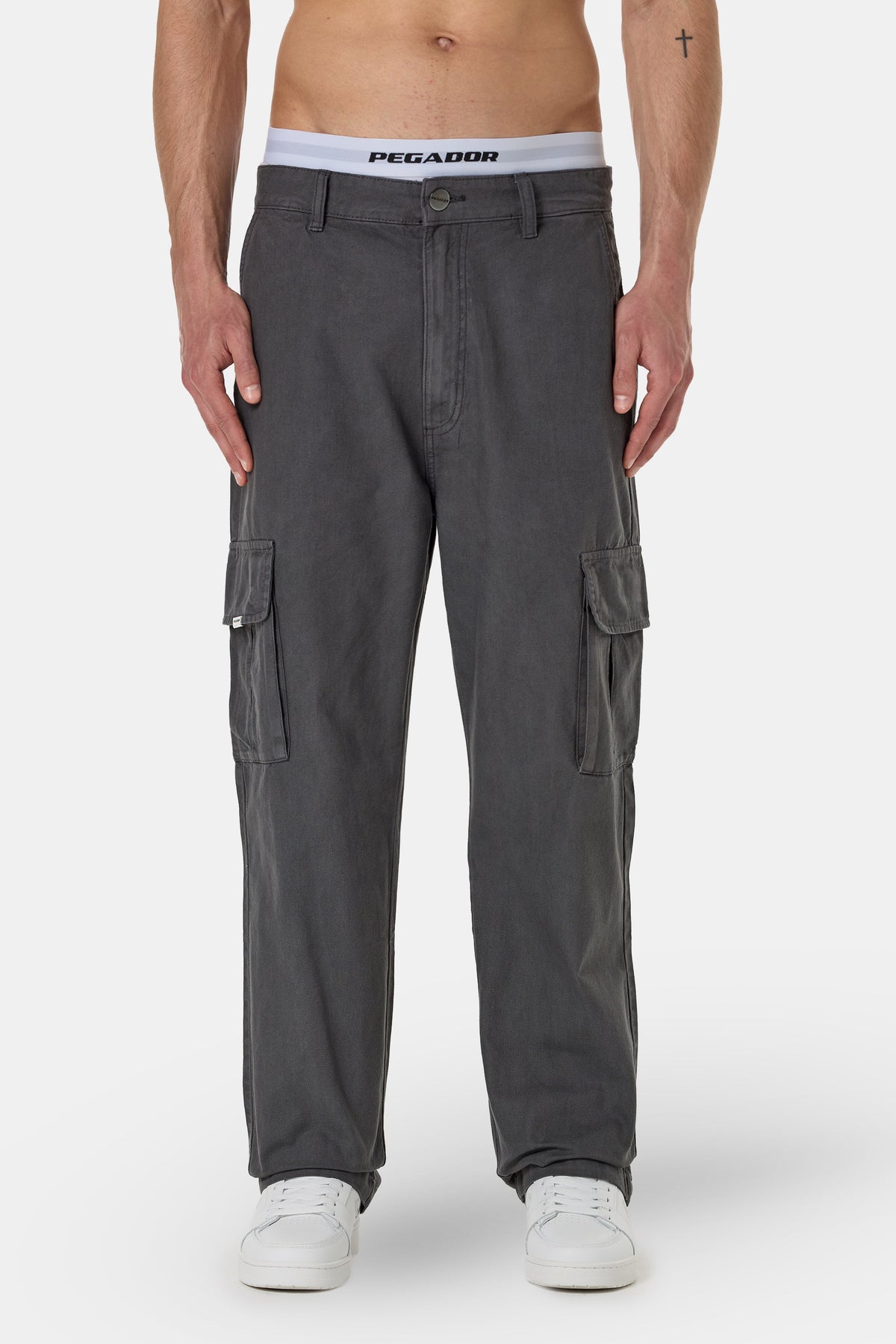 Waymir Cargo Pants Grey - 28