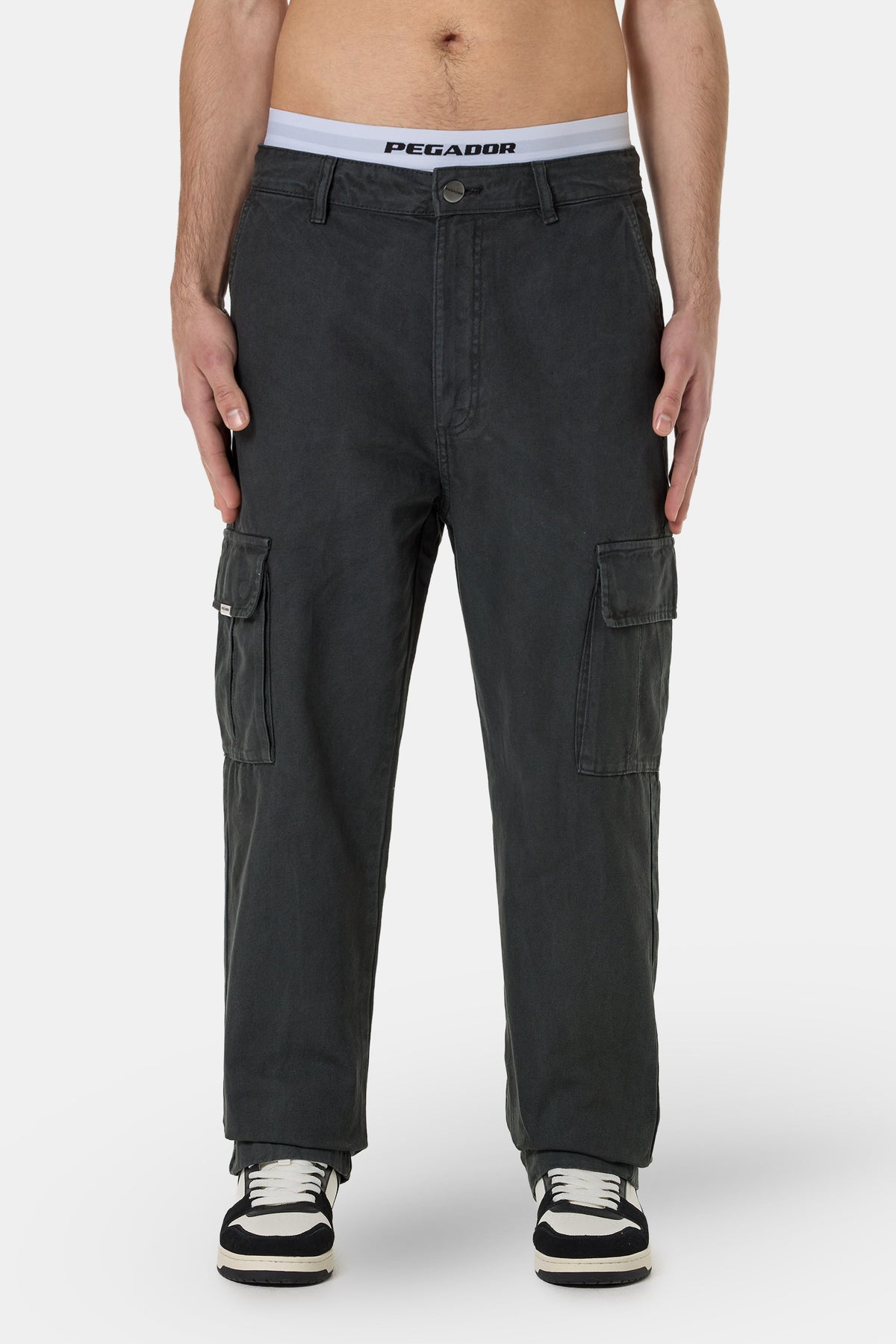 Waymir Cargo Pants Dark Grey - 28