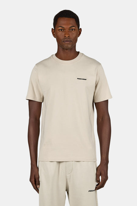 Logo Slim Tee Cozy Beige