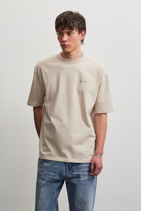 Signar Oversized Tee Cream