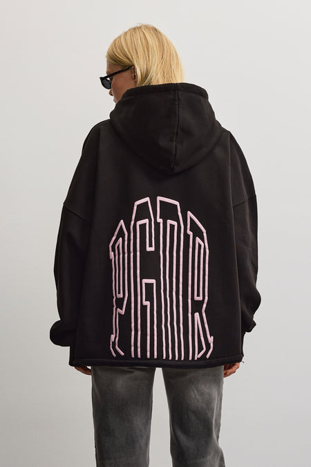Rutty Super Oversized Hoodie Black
