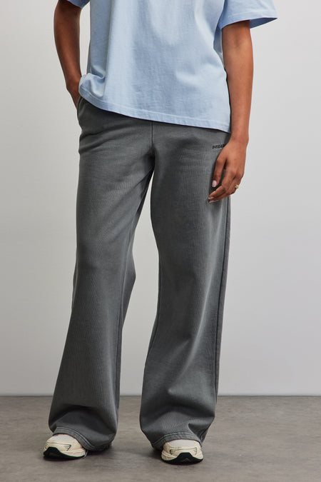Anni Wide Sweat Pants Vintage Grey
