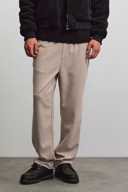 Karan Regular Smart Pants Dark Stone