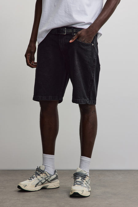Bostic Jeans Shorts Washed Black