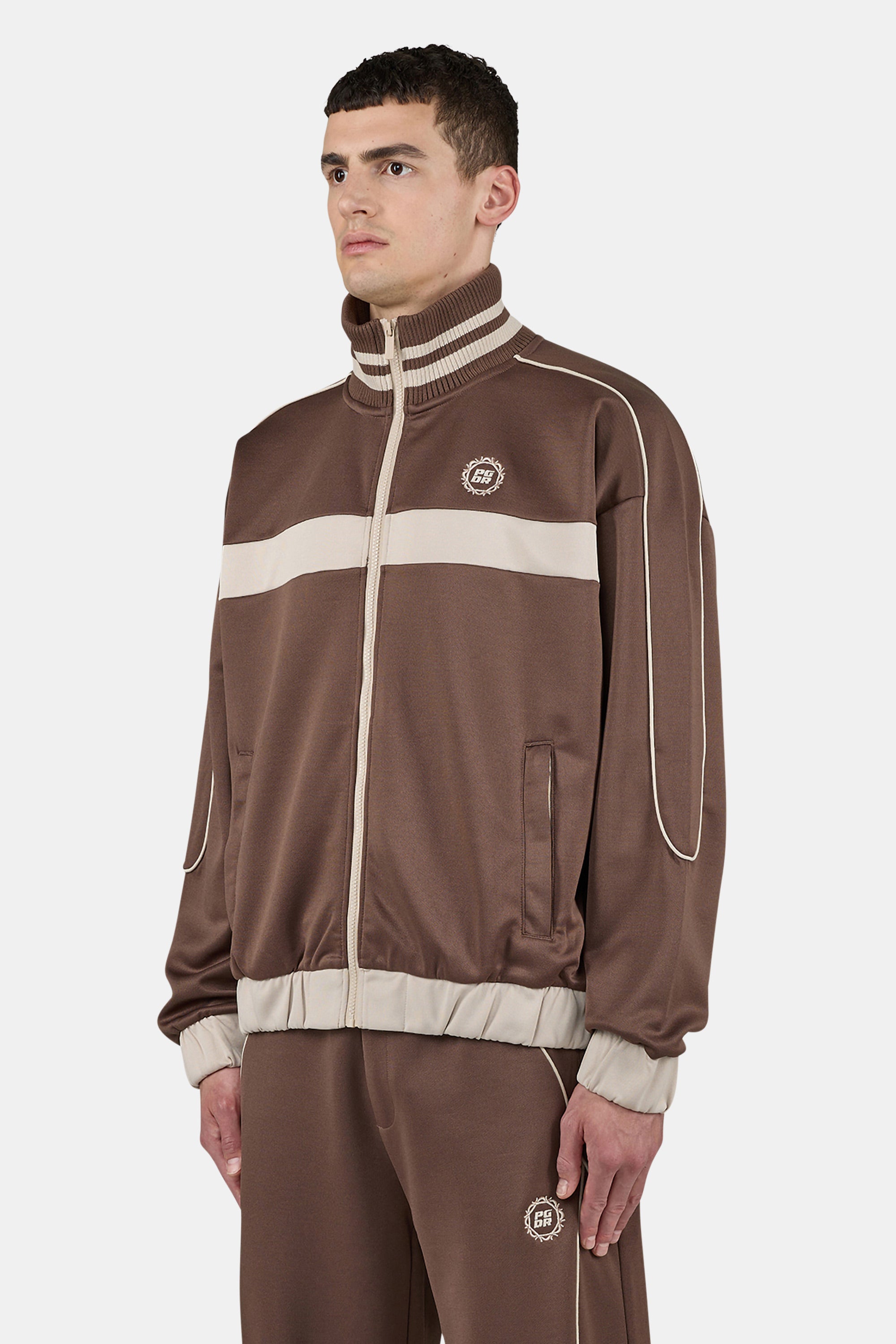 Zerno Track Jacket Cozy Brown – PEGADOR®