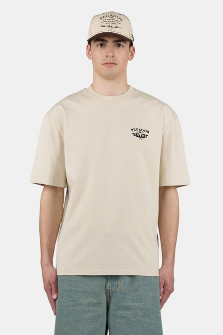 Hamker Oversized Tee Light Beige
