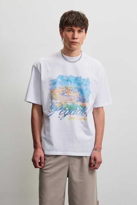 Sanji Oversized Tee White