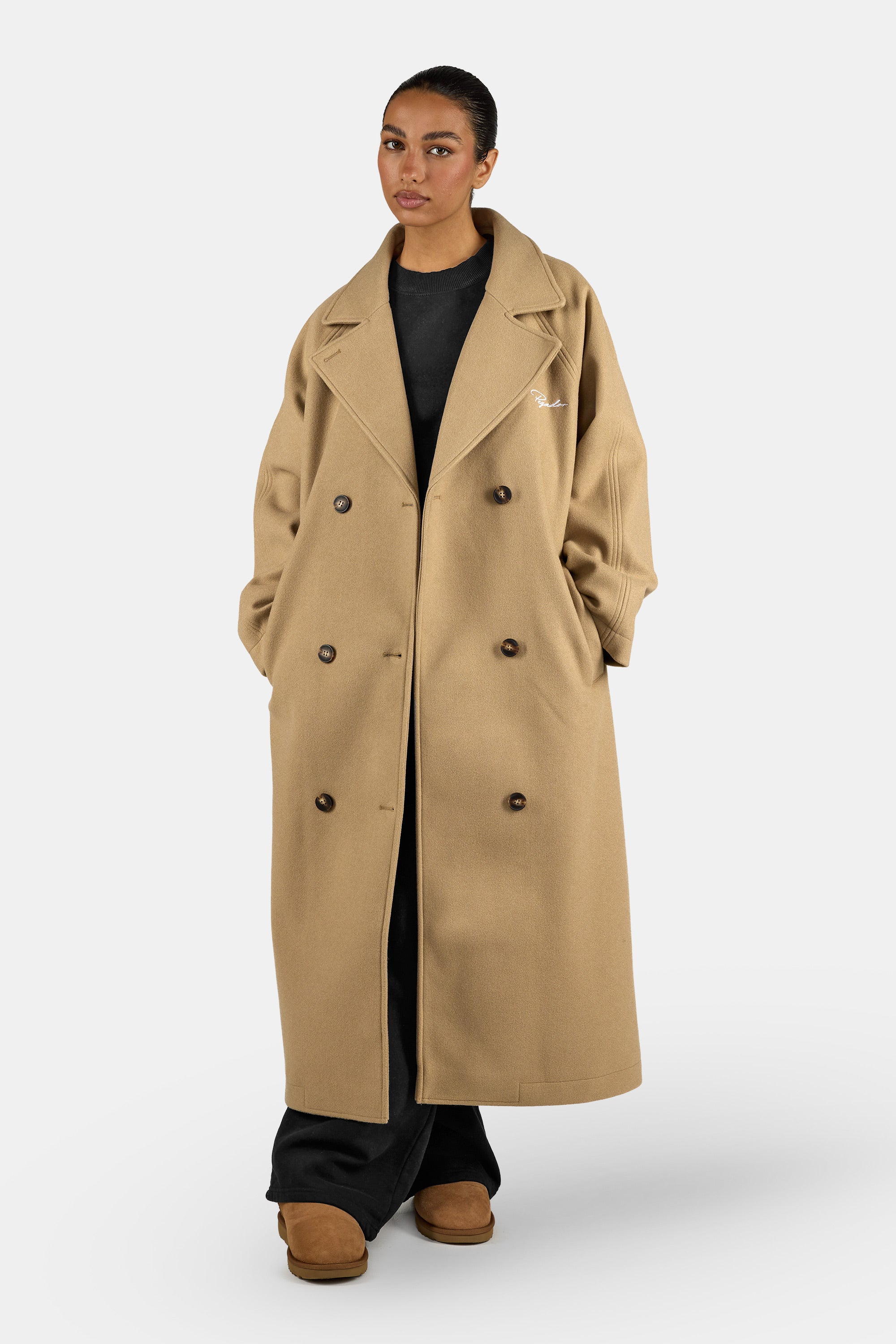 BEIGE RIGAUDピーコート Valencia Raglan Coat Sand – PEGADOR®