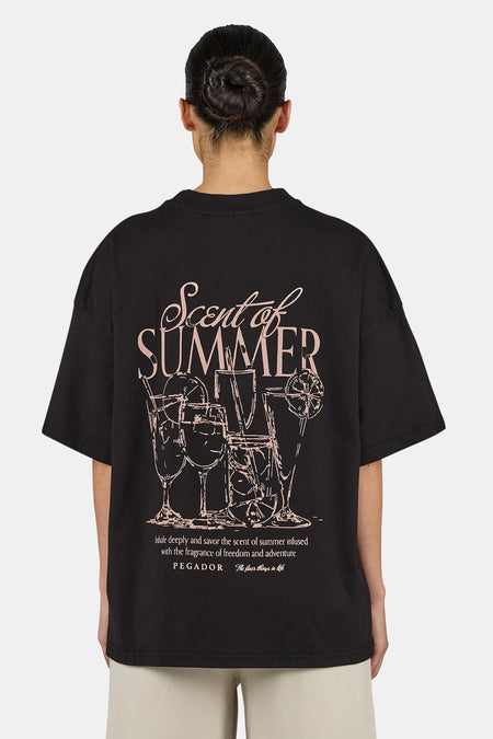 Tapo Heavy Oversized Tee Washed Black