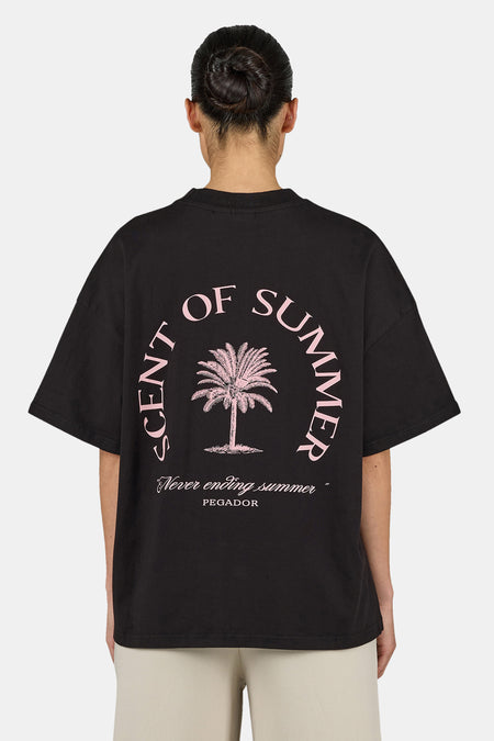 Lurin Heavy Oversized Tee Washed Black
