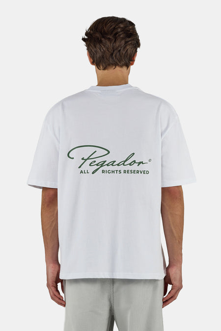 Pike Oversized Tee White
