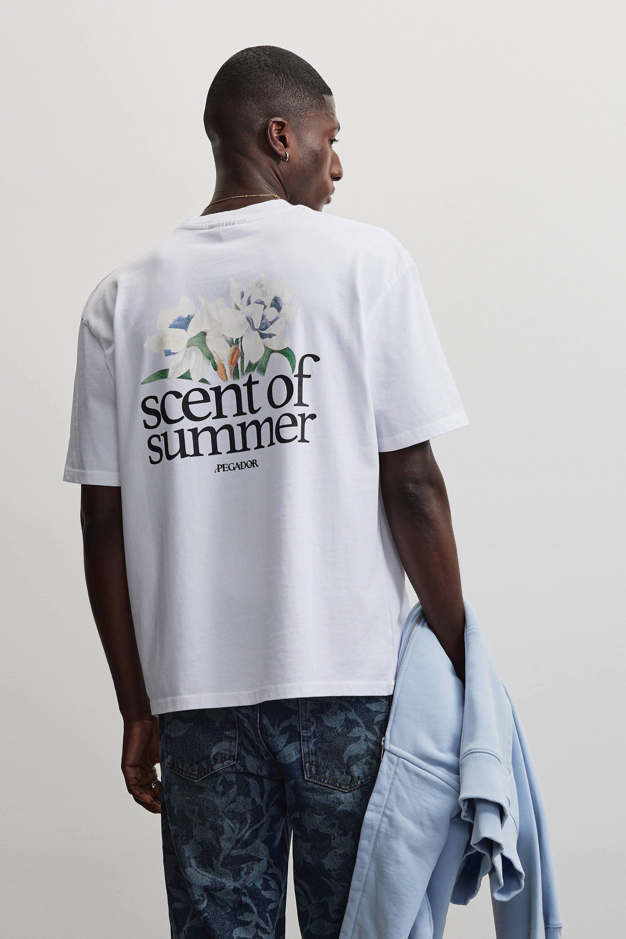 Miles Oversized Tee White – PEGADOR®