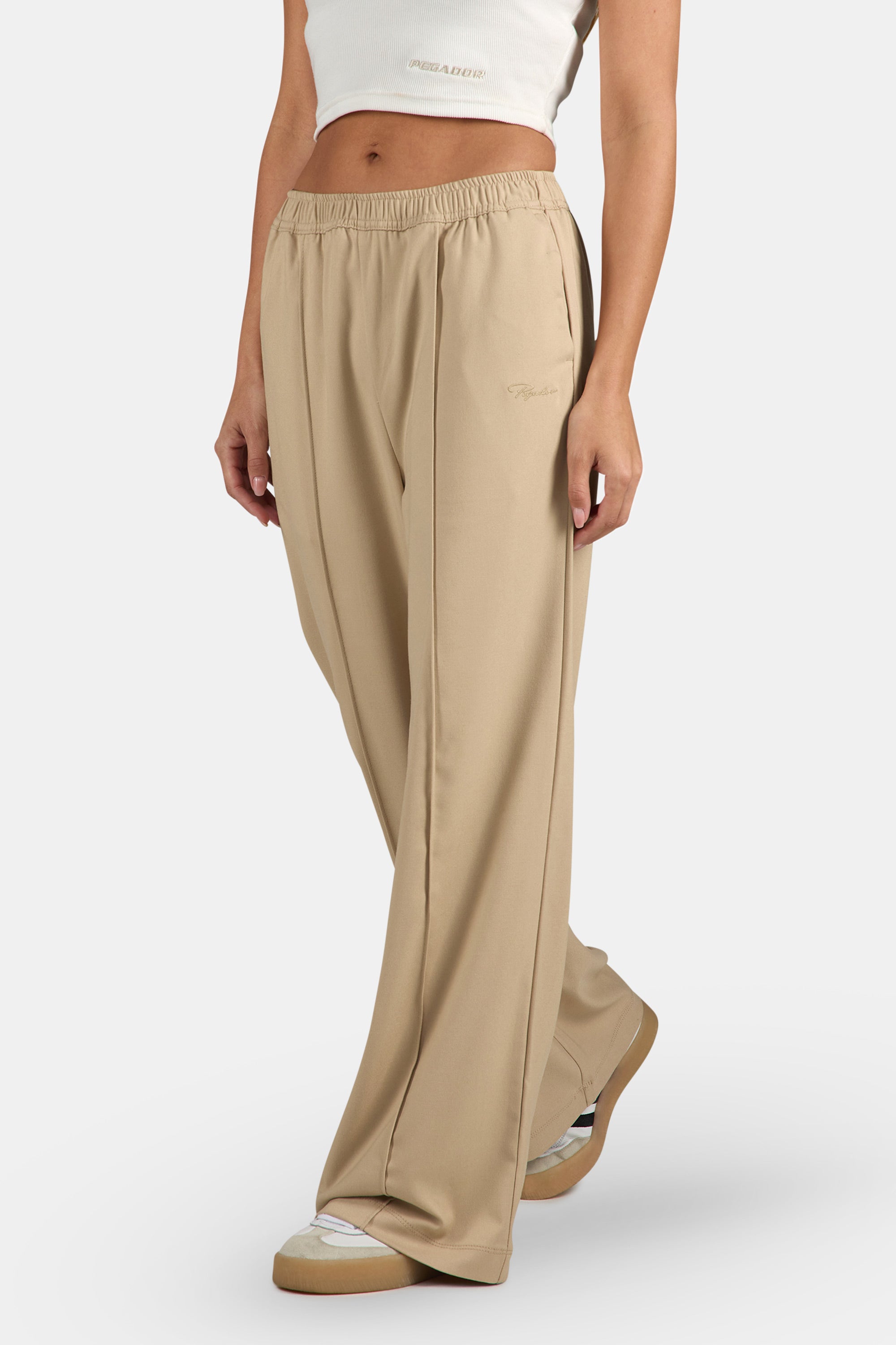 Nilay Loose Suit Pants Cappuccino – PEGADOR®