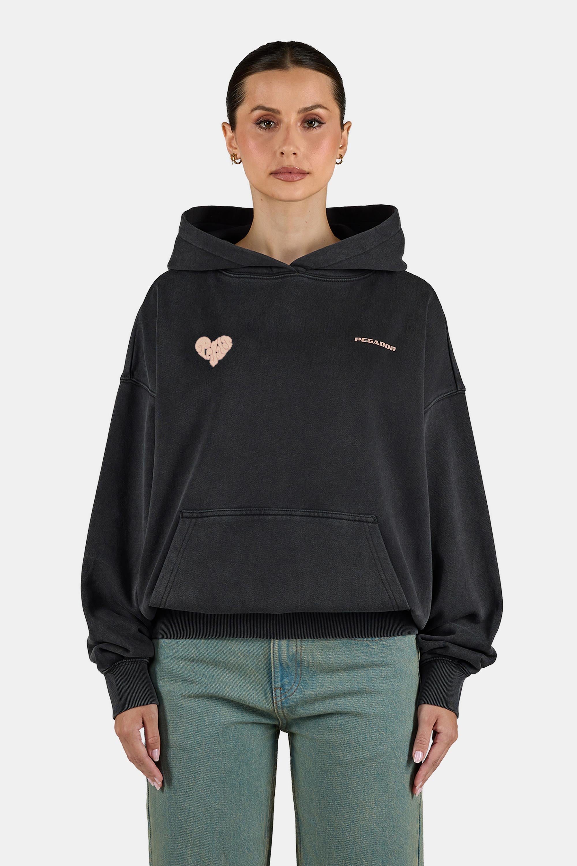 Galena Oversized Hoodie Vintage Black