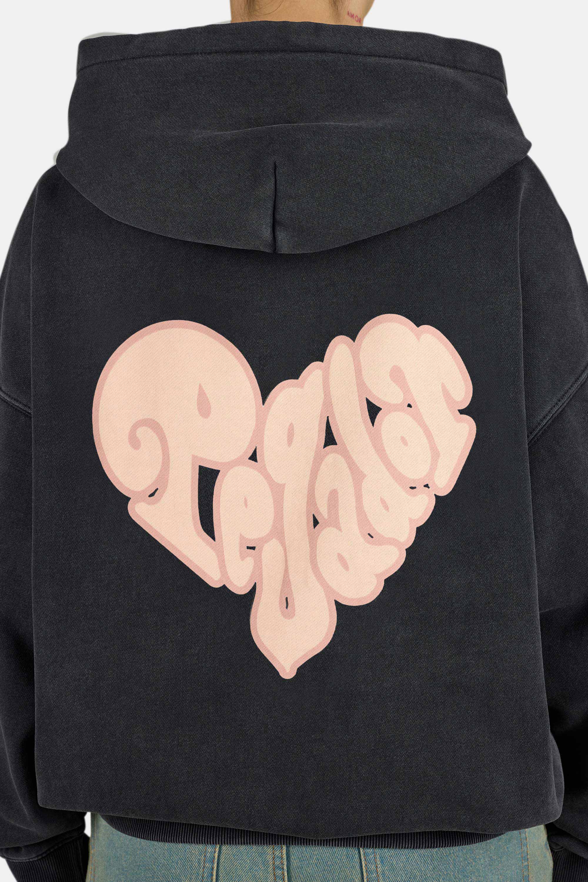 Galena Oversized Hoodie Vintage Black