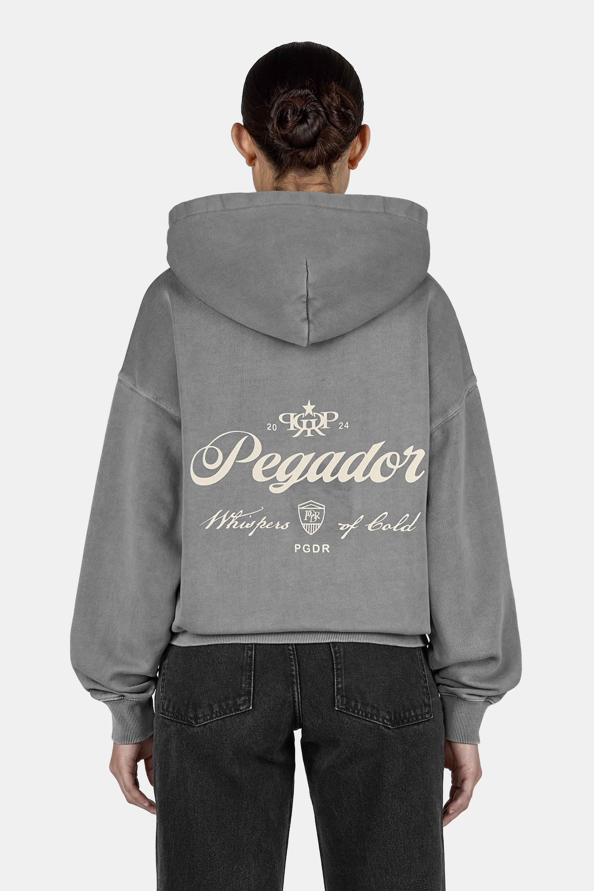 Casoria Oversized Hoodie Vintage Grey – PEGADOR®