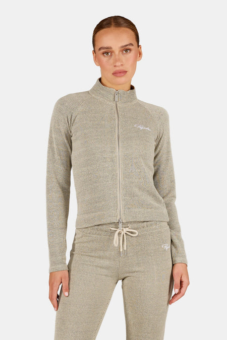 Tirana Slim Lounge Jacket Cozy Beige