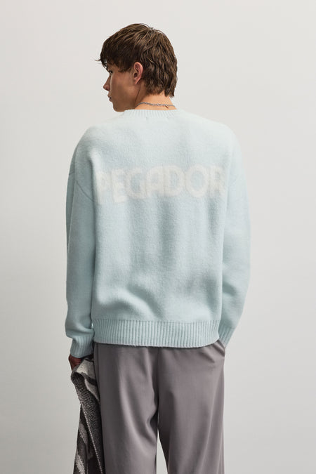 Spoleto Knit Sweater Pearl Blue