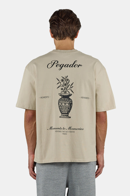 Morcote Oversized Tee Khaki Beige