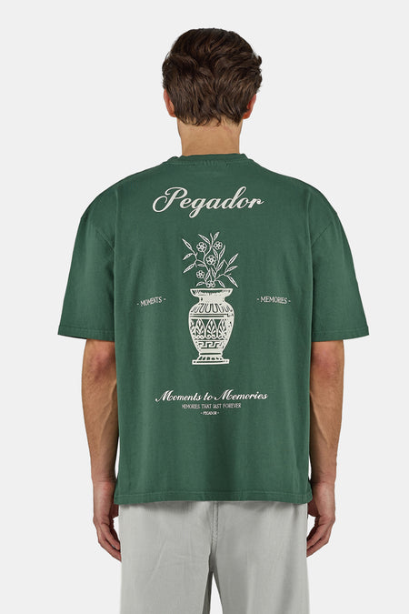 Morcote Oversized Tee Solid Green
