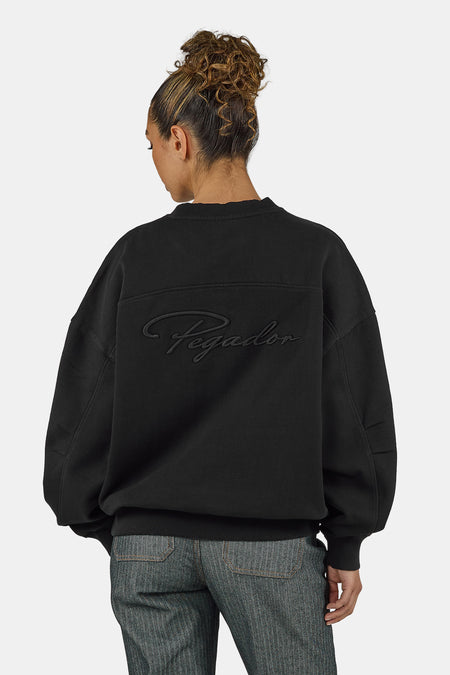 Binche Oversized Sweater Black