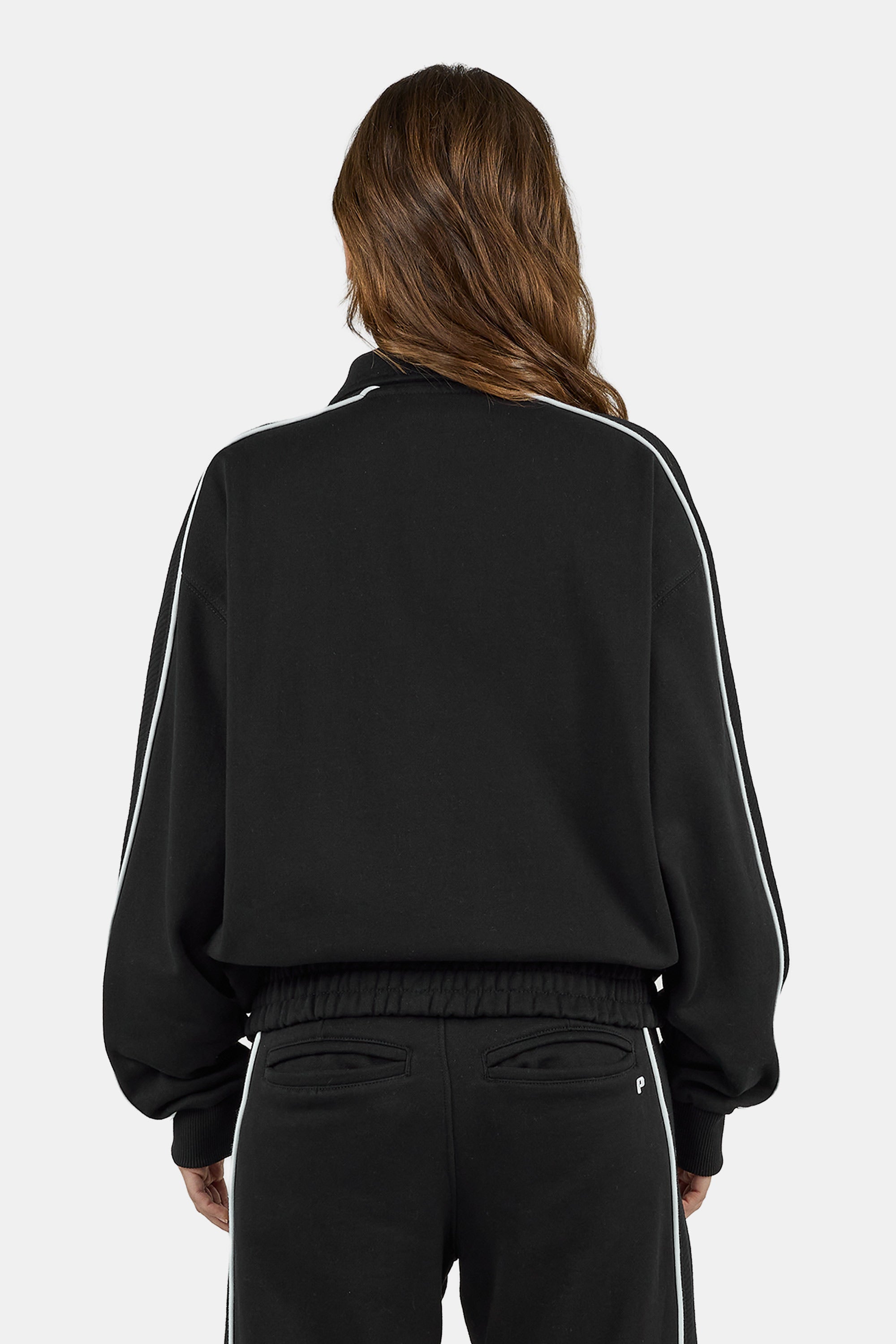 Dozza Track Jacket Washed Black – PEGADOR®