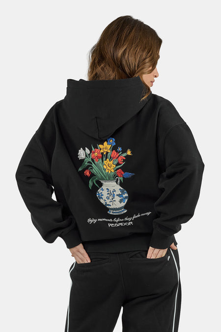 Modra Oversized Hoodie Black