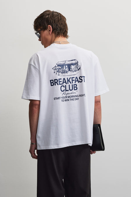 Paredes Oversized Tee White