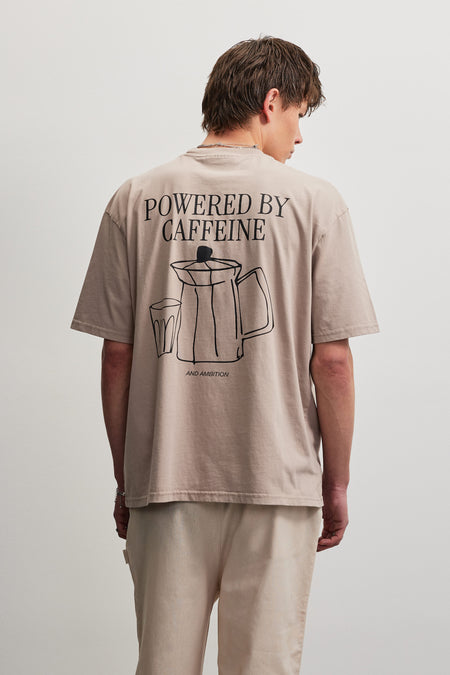 Vidin Oversized Tee Warm Taupe