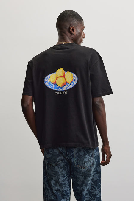 Skive Oversized Tee Black