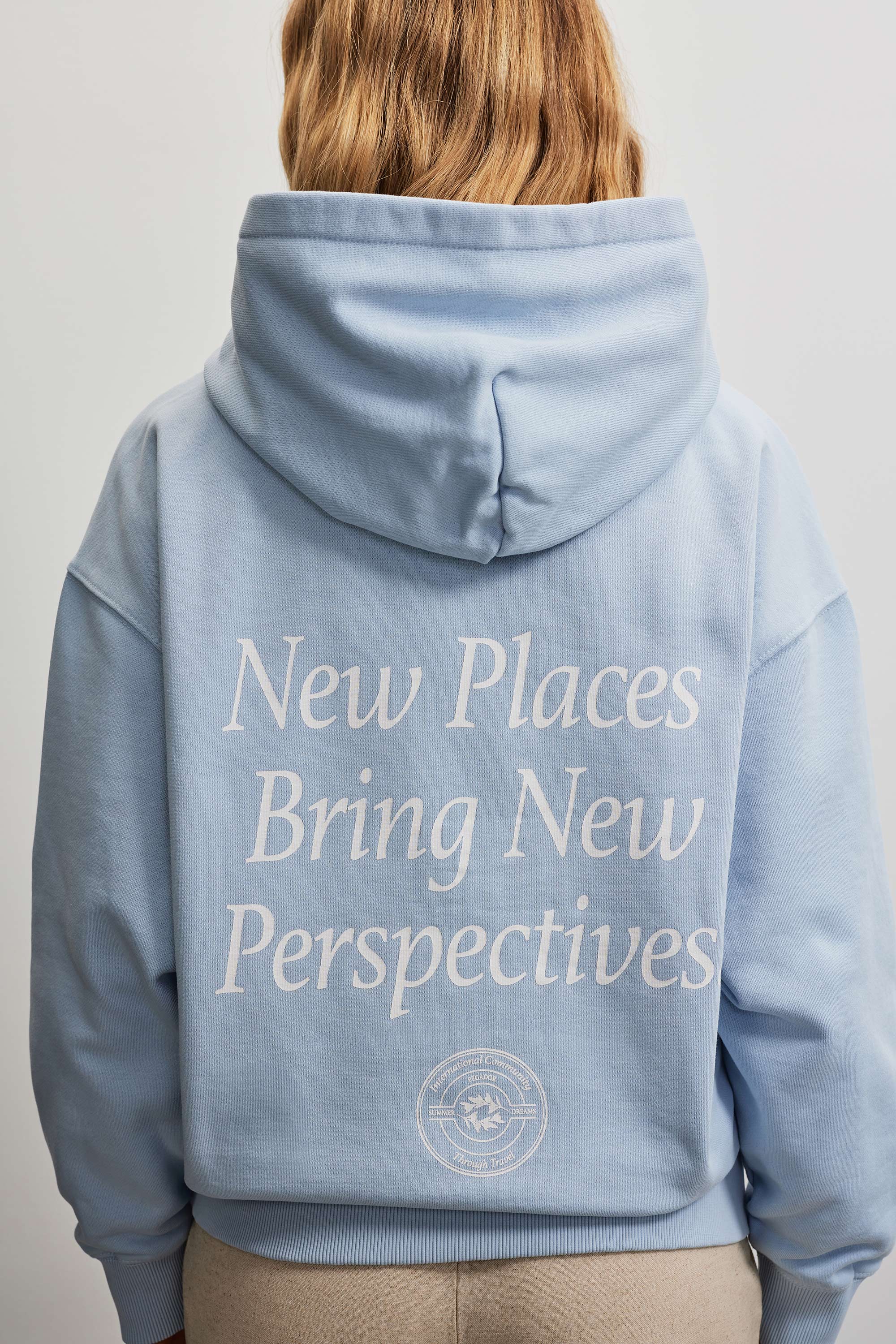 Jajce Oversized Hoodie Washed Ocean Blue – PEGADOR®
