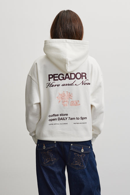 Aosta Oversized Hoodie Warm White