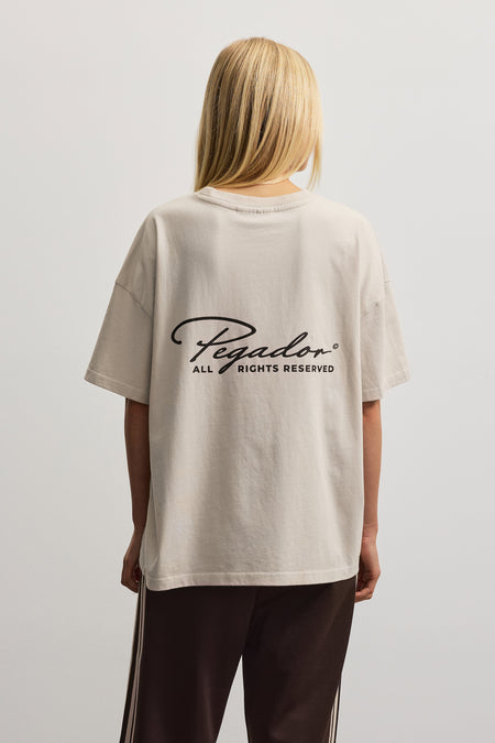 Adra Oversized Tee Cream