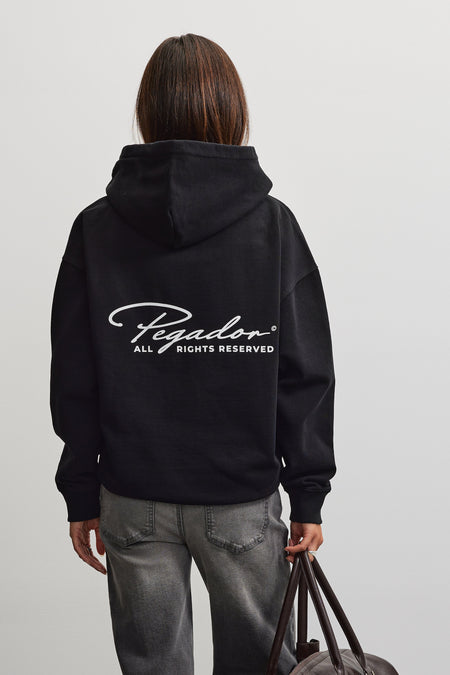 Adra Oversized Hoodie Black