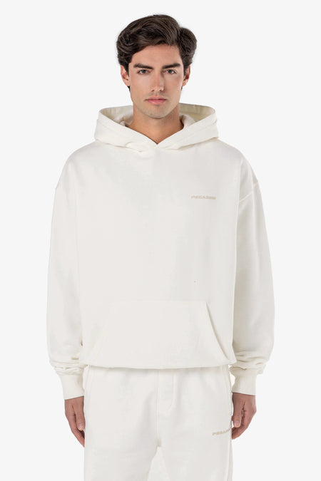 Logo Oversized Hoodie Warm White Gum