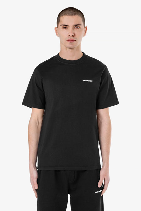 Logo Slim Tee Black Gum