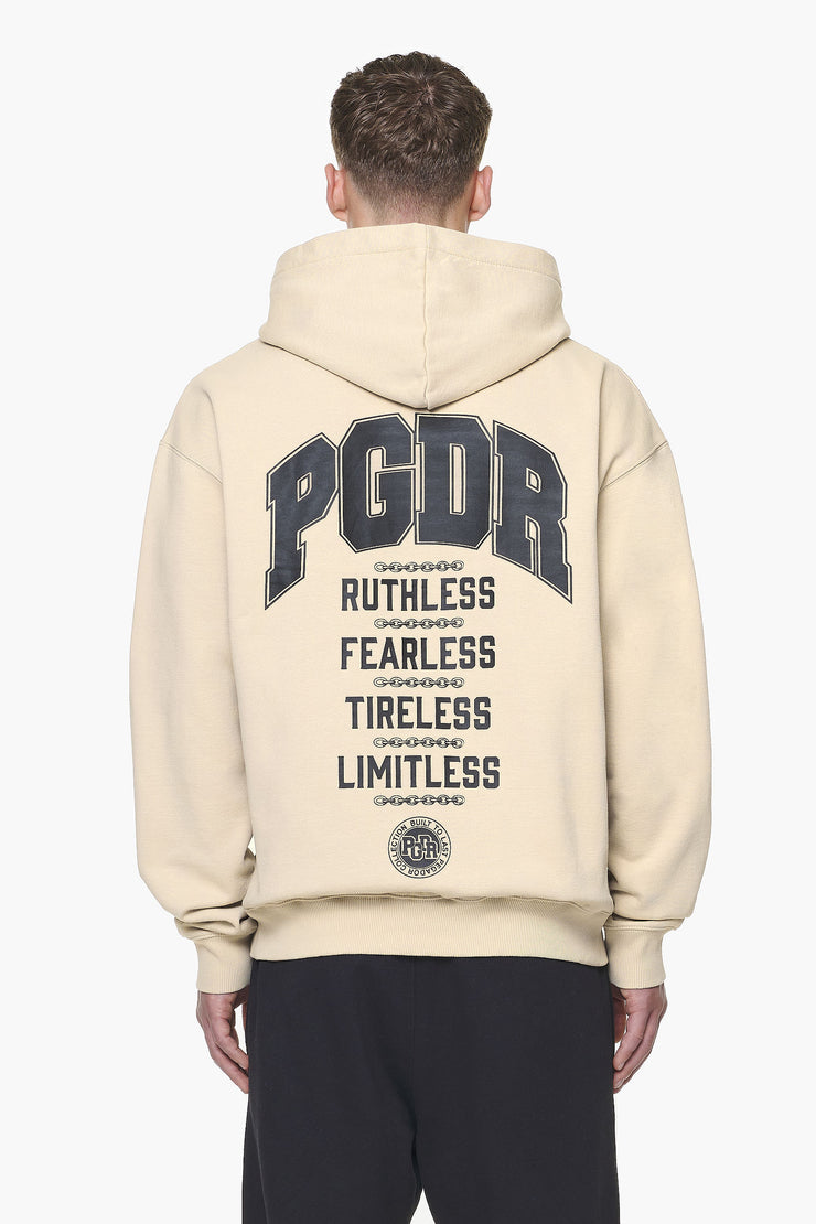 Pegador Orsett Oversized Hoodie Vintage Washed Kingdom Beige