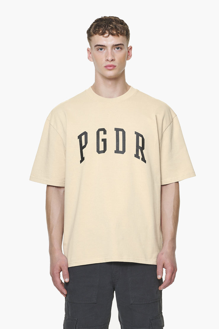 Pegador Layton Oversized Tee Vintage Washed Kingdom Beige