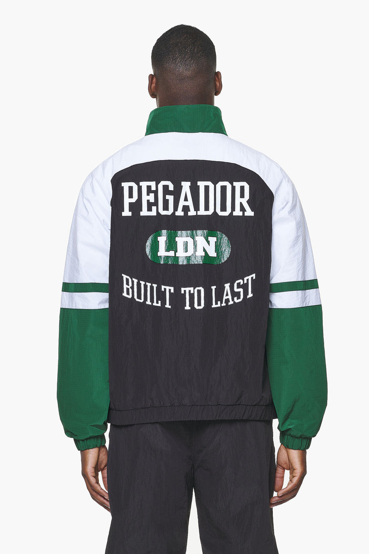 Pegador Firb Track Jacket Onyx Black White