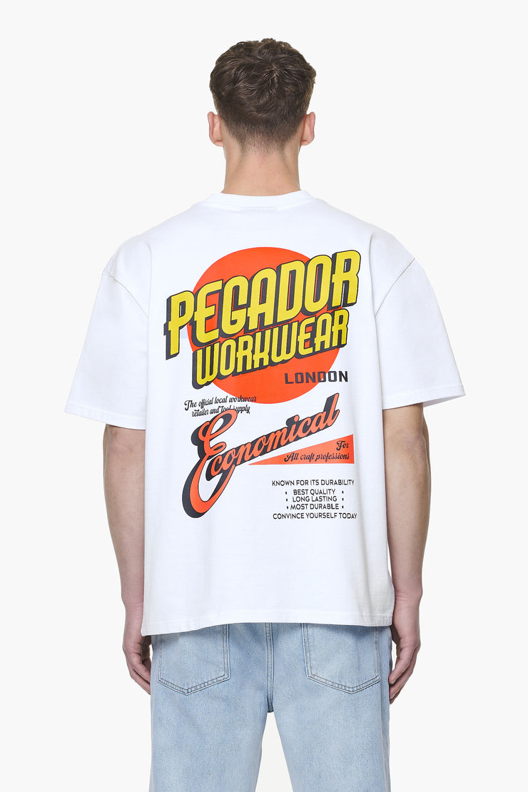 Pegador Docks Oversized Tee White