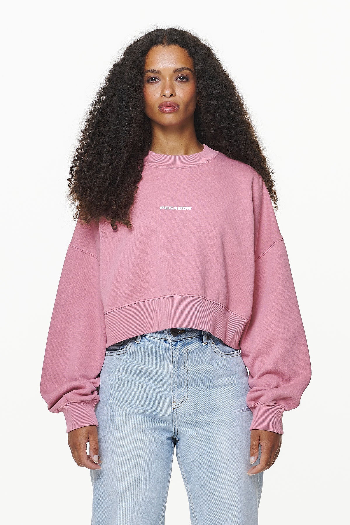 Oversized sweater pink best sale