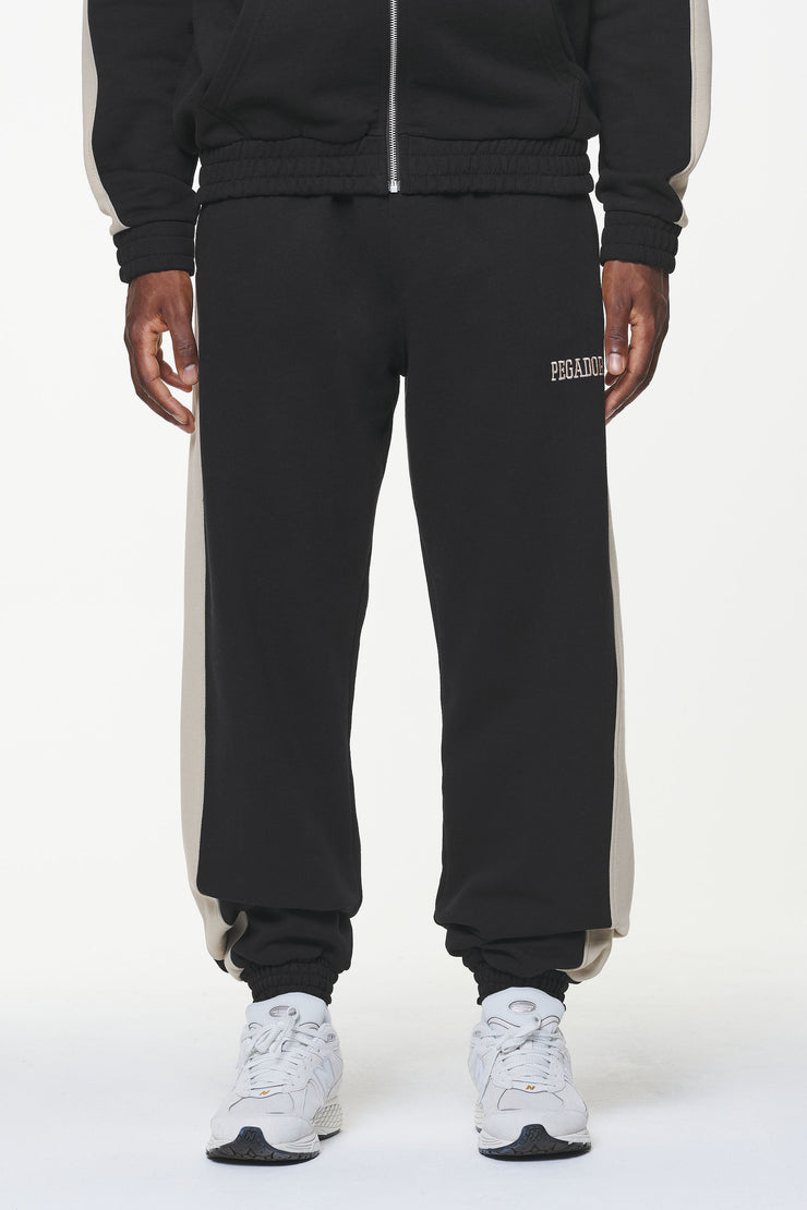 Pegador Aytoun Heavy Sweat Pants Vintage Washed Onyx Black