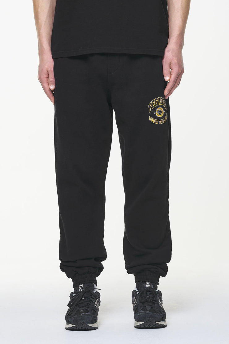 Pegador Smith Heavy Sweat Pants Vintage Washed Onyx Black