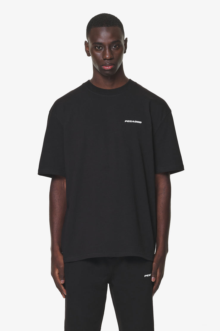 Pegador Logo Oversized Tee Black Gum