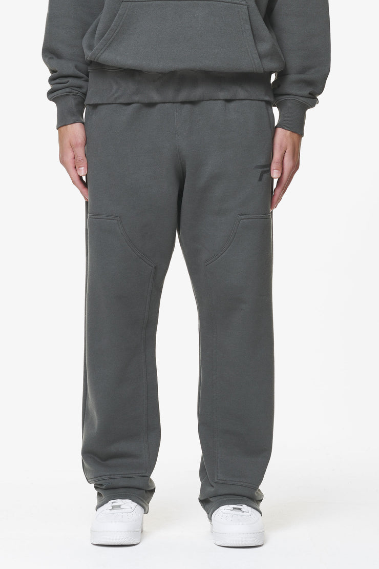 Pegador Tacona Carpenter Sweat Pants Washed Volcano Grey