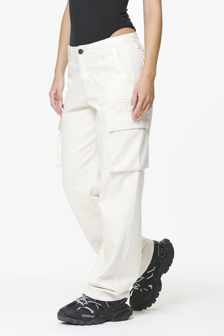 Pegador Bodo Wide Cargo Pants Salty Cream