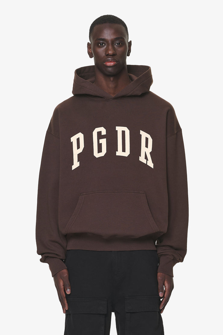 Pegador Layton Oversized Hoodie Washed Oak Brown