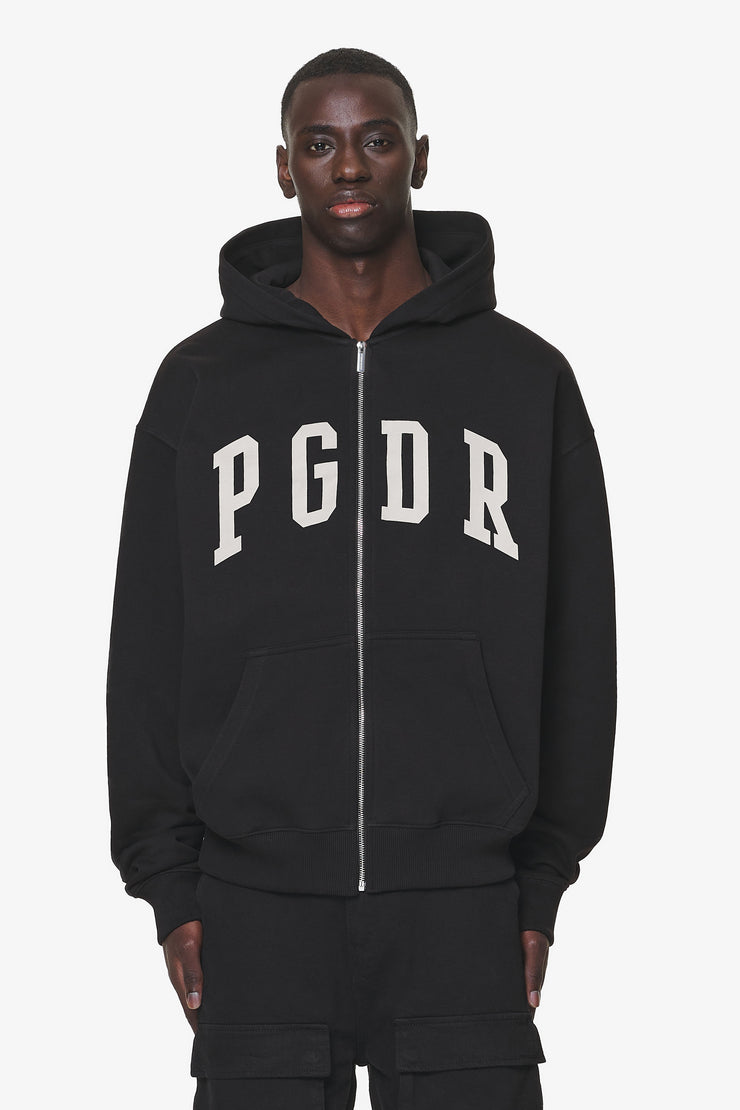 Pegador Layton Oversized Sweat Jacket Black