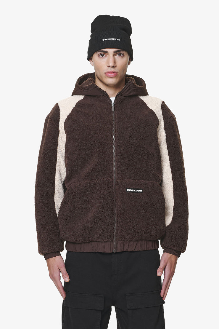 Pegador Polaris Teddy Jacket Oak Brown