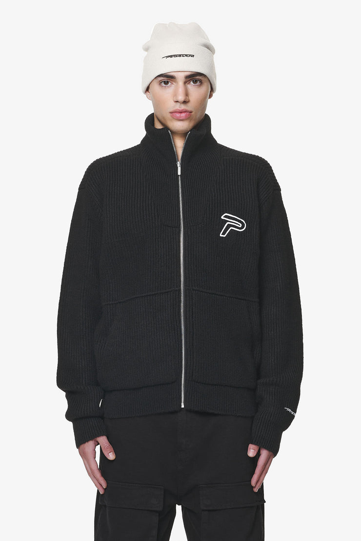 Pegador Riggo Heavy Knit Jacket Black